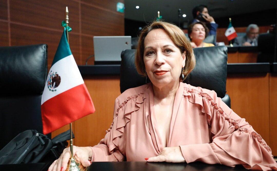 Bertha Caraveo. FOTO: tomada de morena.senado.gob.mx