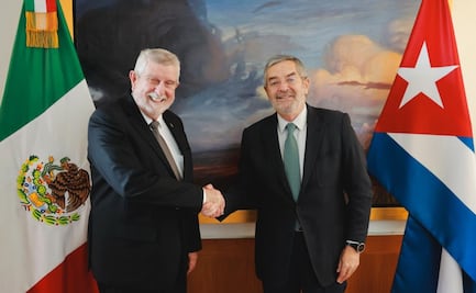 Canciller De la Fuente se reúne con embajador de Cuba; acuerdan fortalecer relación bilateral