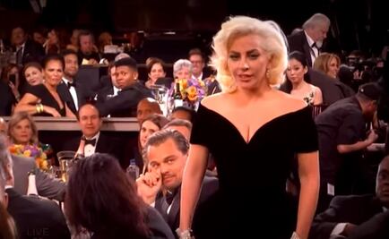 DiCaprio explica su reacción ante Lady Gaga