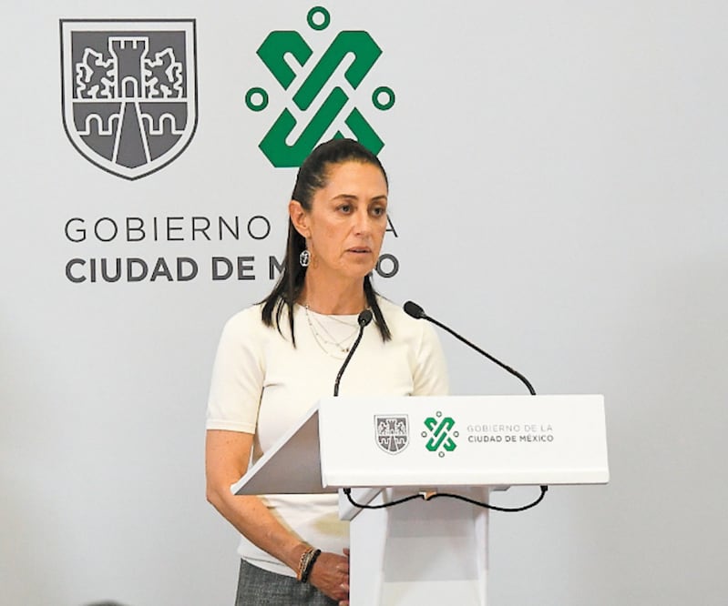 Claudia Sheinbaum dijo que ya se toman precauciones para la fase 2. Foto: KAREN MELO. NOTIMEX