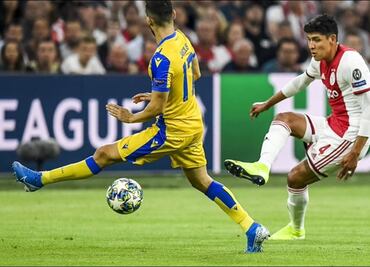 Así fue el primer gol de Edson Álvarez con el Ajax