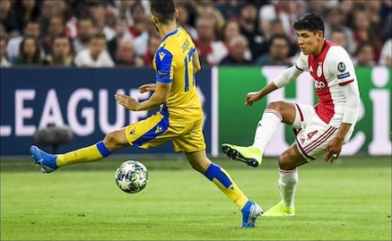 Así fue el primer gol de Edson Álvarez con el Ajax