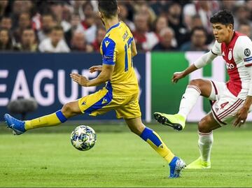 Así fue el primer gol de Edson Álvarez con el Ajax