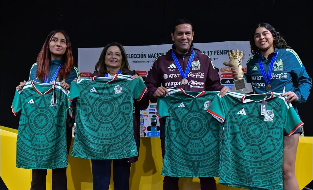 La Selección Mexicana Femenil Sub-17 volvió a casa con orgullo: “Nuestro objetivo era cambiar la historia de México / FOTO: Imago7