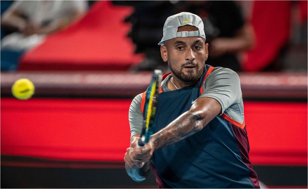 Nick Kyrgios se preparará en México para afrontar las ATP Finals / FOTO: AFP