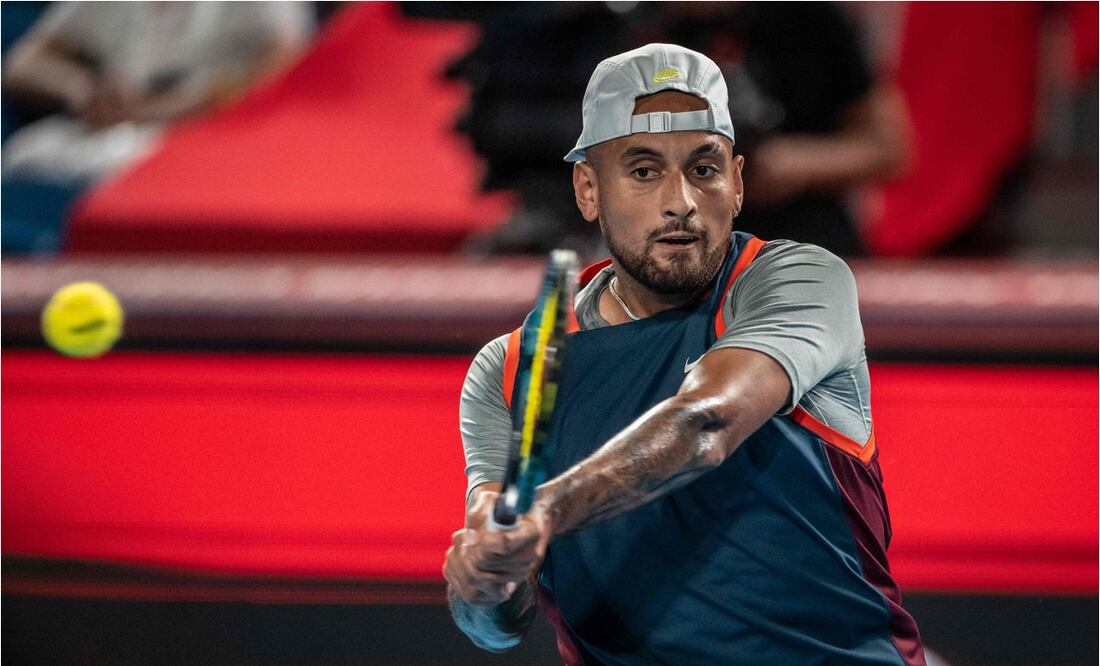 Nick Kyrgios se preparará en México para afrontar las ATP Finals / FOTO: AFP