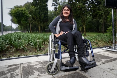 La discapacidad no le impide ayudar