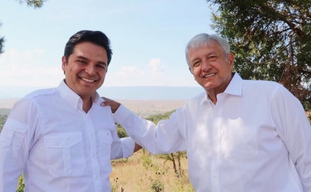 Zoé Robledo y Andrés Manuel López Obrador. Foto: Zoé Robledo