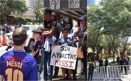 ¡Locura por Leo Messi en Monterrey! Así fue el imponente operativo de seguridad para recibirlo