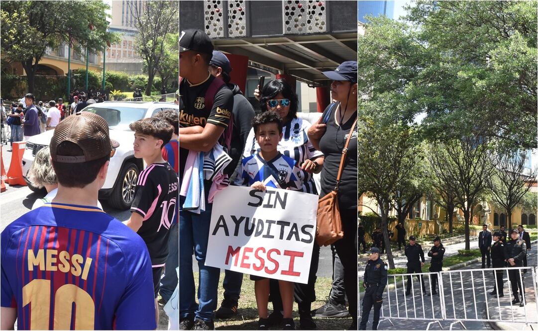 Lionel Messi ya está en Monterrey. FOTO: EL UNIVERSAL