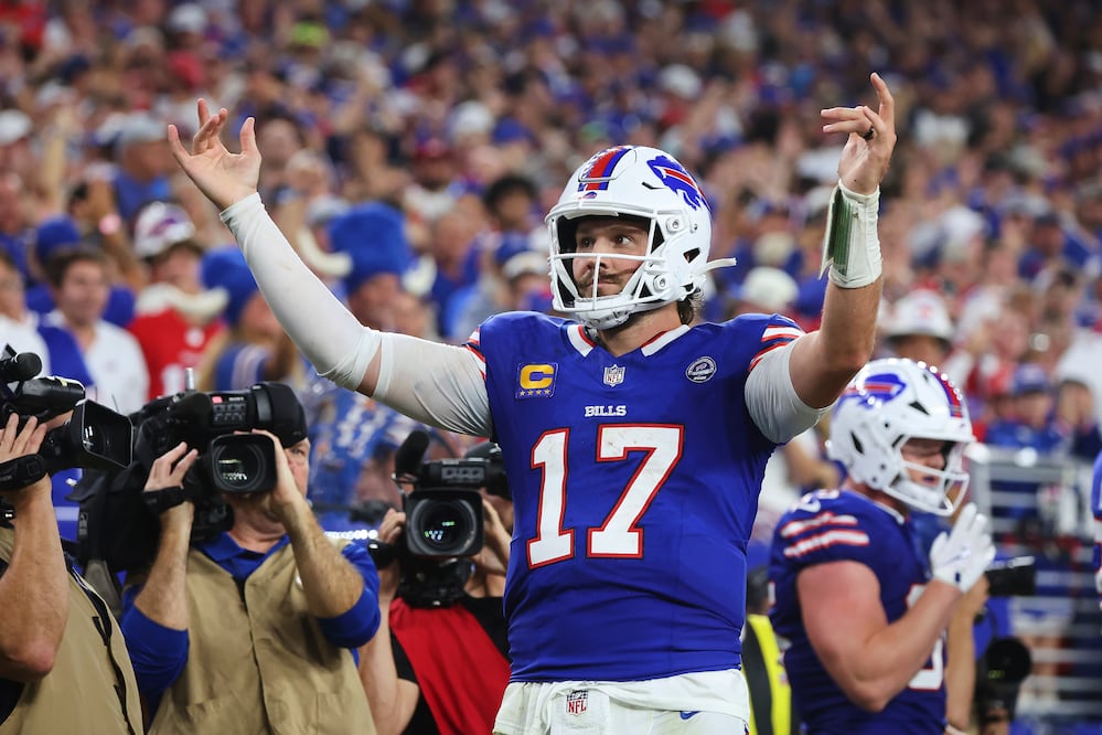 Josh Allen con los Buffalo Bills - Foto: AP