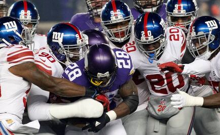Vikings arrasa a Giants y califica a playoffs