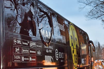 Violencia estalla en Champions