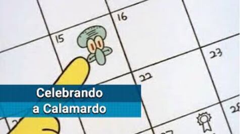 Festejan el "Día de molestar a Calamardo"