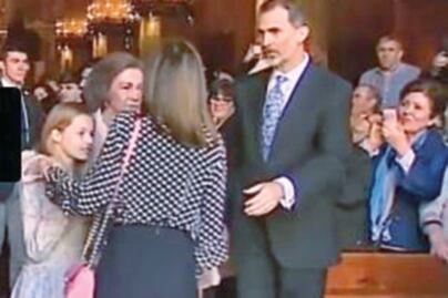 El berrinche de Letizia con doña Sofía