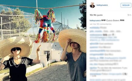 Kaley Cuoco celebra en México