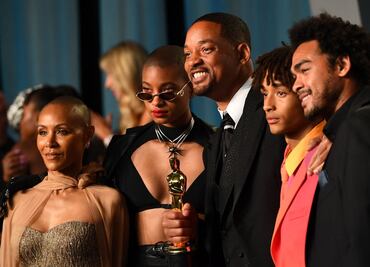 Will Smith. Jaden defiende a su padre, tras abofetear a Chris Rock en los Oscar