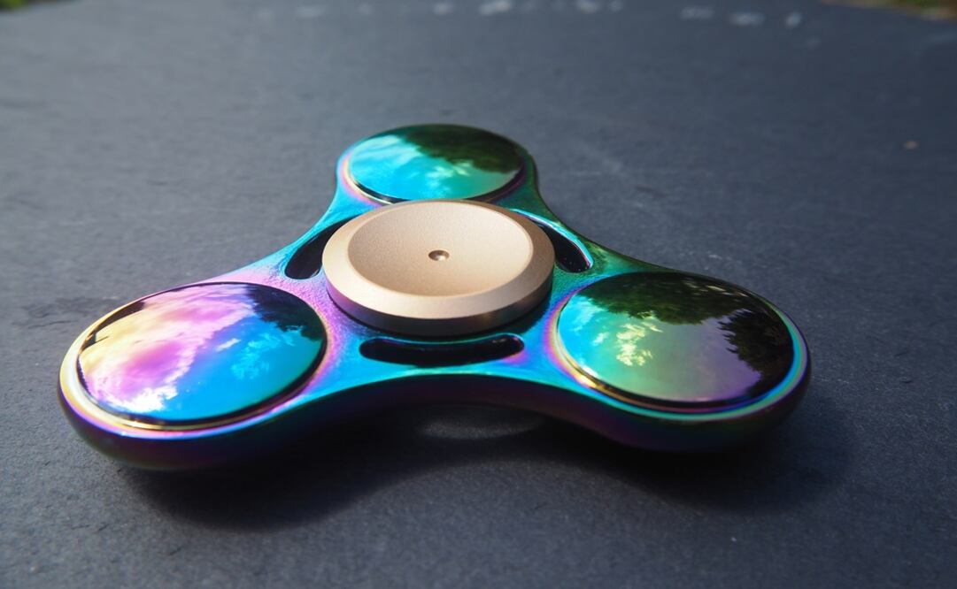 Spinner, el juguete inventado por la ingeniera Catherine Hettinger (Foto: cortesía de Pixabay)