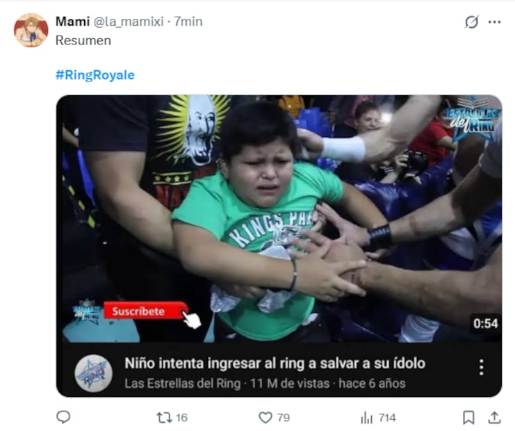 Usuarios reaccionan a Ring Royale con los memes más graciosos en redes sociales. Foto: Captura de pantalla