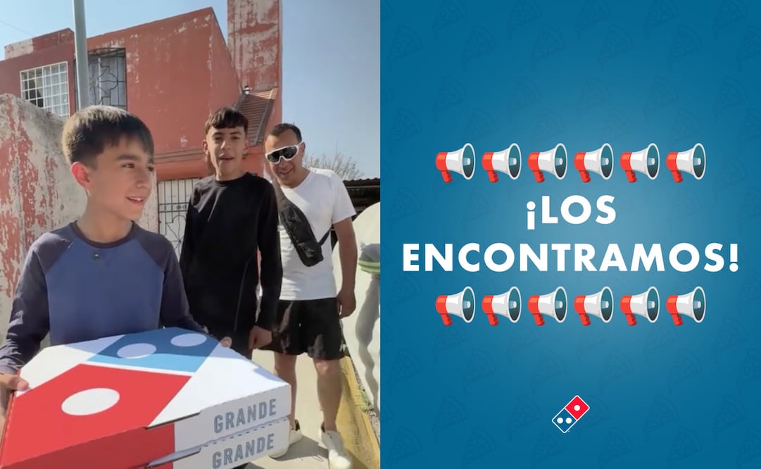 Domino’s México encuentra a creadores del trend "¡ya llegaron las pipshas!". Foto: Captura de video