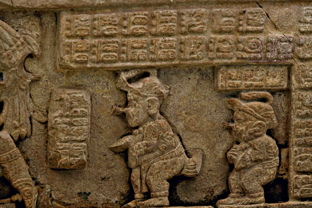 Representación de los aluxes en la zona arqueológica de Yaxchilán, Chiapas. (Foto: Ariel Ojeda/El Universal)