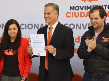 Arturo Díez se registra como precandidato de MC a la gubernatura de Tamaulipas