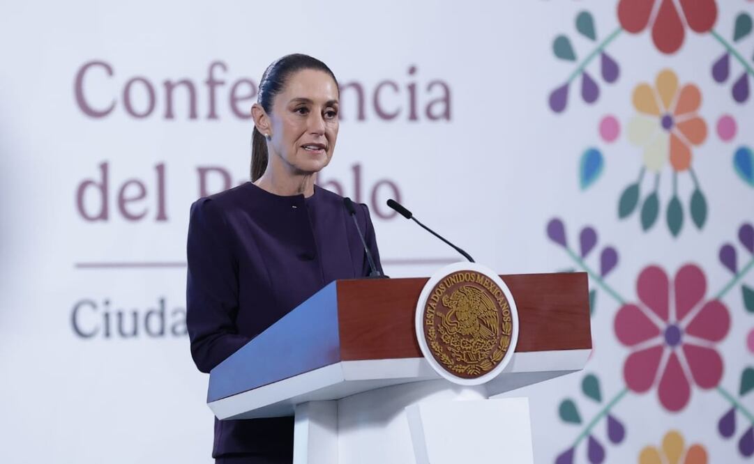 “El jitomate mexicano va a seguir exportándose a Estados Unidos" aseguró la presidenta Sheinbaum Pardo. Foto: Fernanda Rojas / EL UNIVERSAL