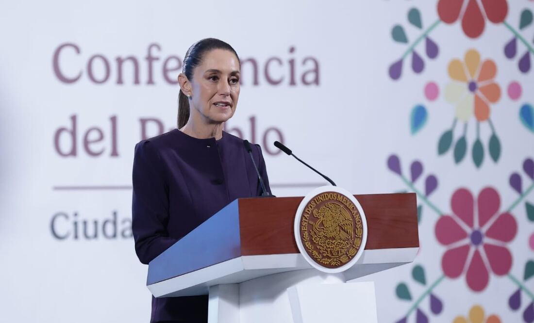 “El jitomate mexicano va a seguir exportándose a Estados Unidos" aseguró la presidenta Sheinbaum Pardo. Foto: Fernanda Rojas / EL UNIVERSAL