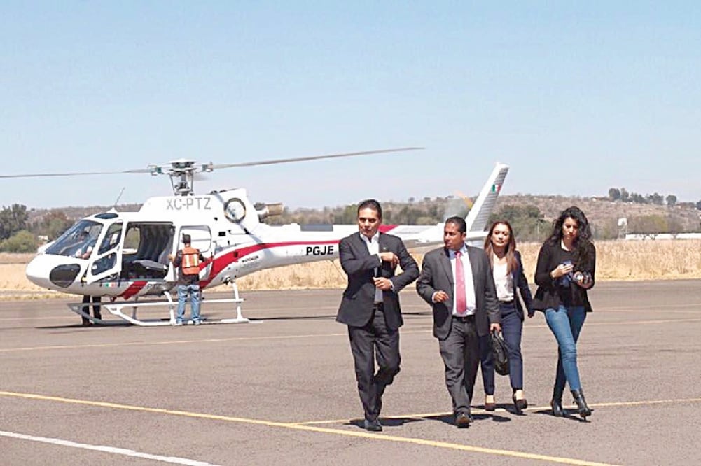 Las unidades, según los términos del contrato, “despegarán de la Base Aérea de Casa de Gobierno o donde se requiera el servicio”, pues no solamente son usadas por el gobernador, sino que están a disposición de todo el gabinete (TOMADA DE FACEBOOK)