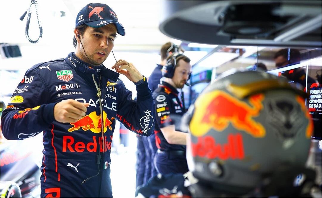 FOTO: @SChecoPerez - Checo Pérez en riesgo de perder puntos en la clasificación de la Fórmula 1