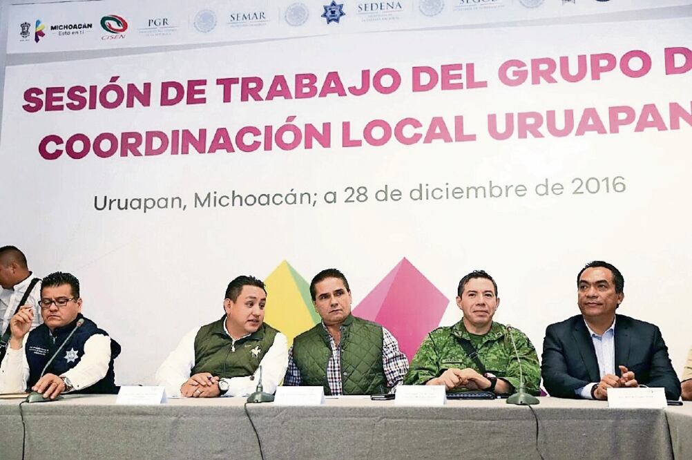 El gobernador Silvano Aureoles destacó que pese a las dificultades económica s por las que atraviesa el estado, no se va a limitar la inversión en seguridad. (ESPECIAL)