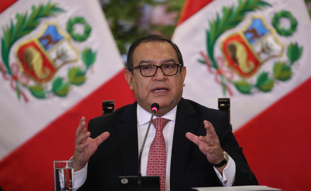 Primer ministro de Perú Alberto Otárola. Foto: EFE