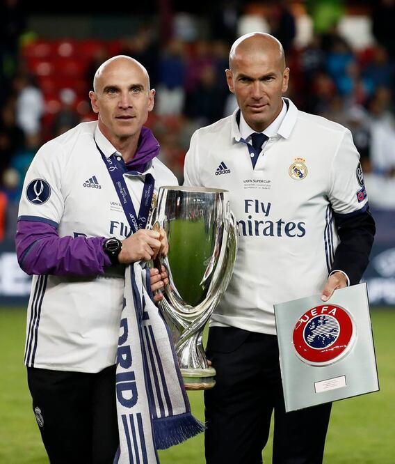 Crece la figura del técnico Zidane con el Real Madrid
