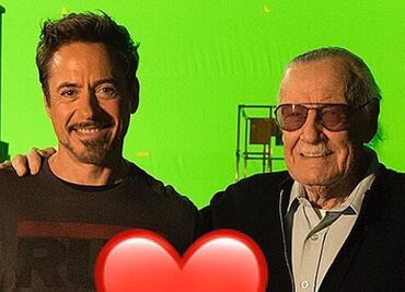 "Te lo debo todo a ti", dice Robert Downey Jr. a Stan Lee