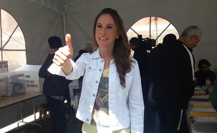 Mariana Boy emite su voto y prevé jornada pacífica