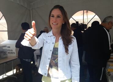 Mariana Boy emite su voto y prevé jornada pacífica