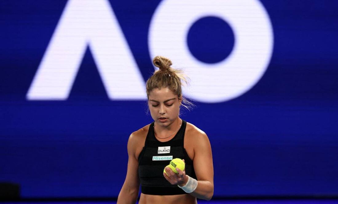 Renata Zarazúa queda eliminada del Australian Open; la mexicana perdió en dobles FOTO: AFP