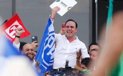 Manolo Jiménez se registra como candidato a gobernador de Coahuila por el PRI-PAN-PRD