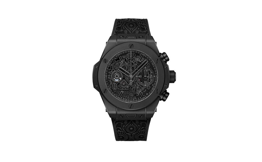 Big Bang Unico Calavera All Black. Foto: Cortesía