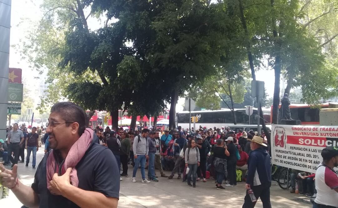 Advierten que mantendrán el bloqueo en tanto no se instale una mesa de negociación. Foto: Especial