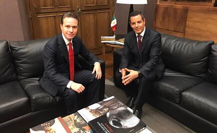 Murat y Velasco negocian acuerdo interinstitucional