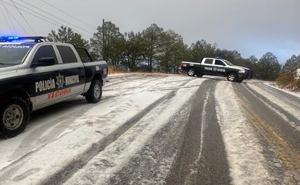 Se registran las primeras nevadas de la temporada invernal en Sonora; se esperan temperaturas de -10°C