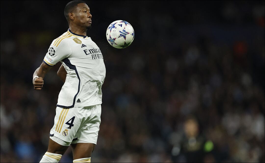 David Alaba será baja el resto de la temporada con el Real Madrid / Foto: AFP