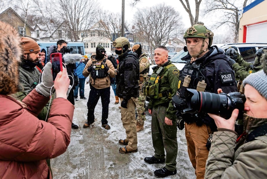 Varios usuarios de TikTok no pudieron publicar videos sobre la muerte del enfermero Alex Pretti en Minneapolis, donde recibió varios disparos de efectivos del Servicio de Inmigración y Aduanas (ICE) durante una protesta. Foto: AFP
