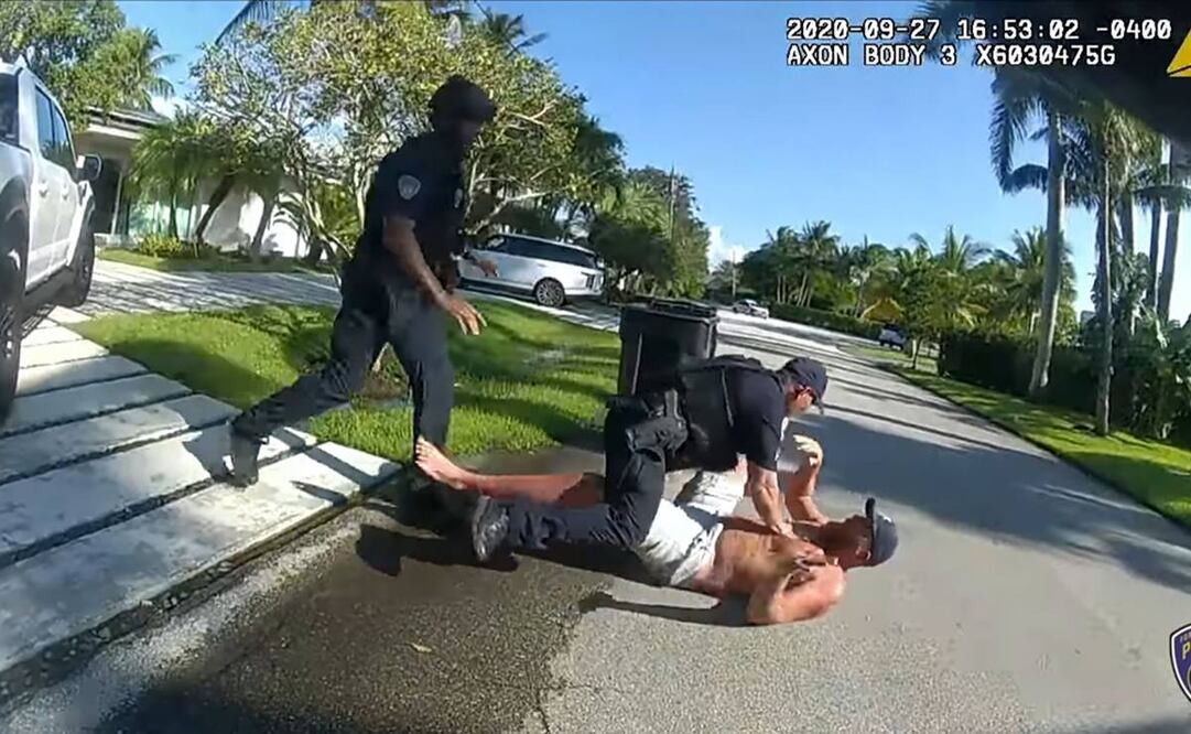 El reporte policial indica que parecía ebrio y que daba la impresión de haber estado llorando (Foto: AFP)