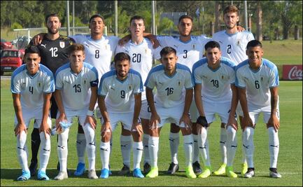 Federico Viñas tuvo actividad con la selección preolímpica de Uruguay