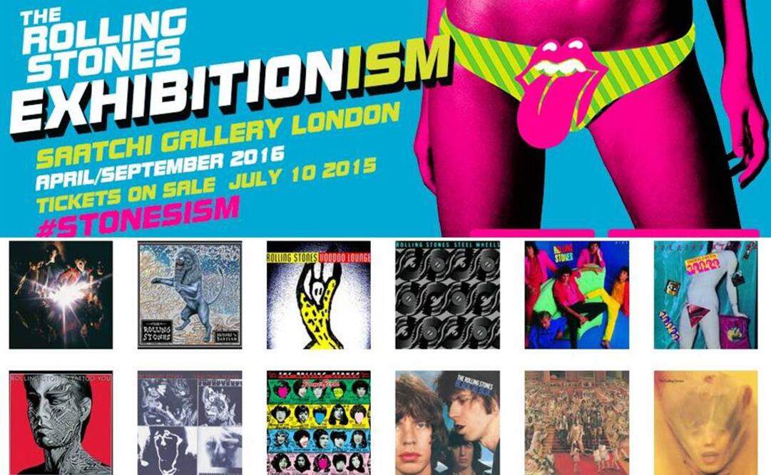 Los Stones subrayan que es su primera gran exposición, en la que prometen ofrecer una verdadera "inmersión" en su vida como grupo. FOTO: Tomada de @RollingStones