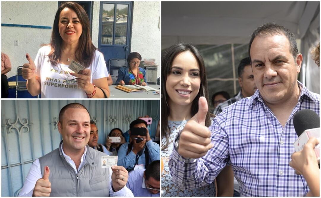 Cuauhtémoc Blanco Foto: Tony Rivera/ EL UNIVERSAL; Rodrigo Gayosso. Foto: Twitter; Nadia Luz Lara: Foto: Twitter