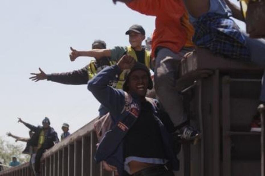 Esperan a caravana de migrantes centroamericanos en albergue de Jalisco