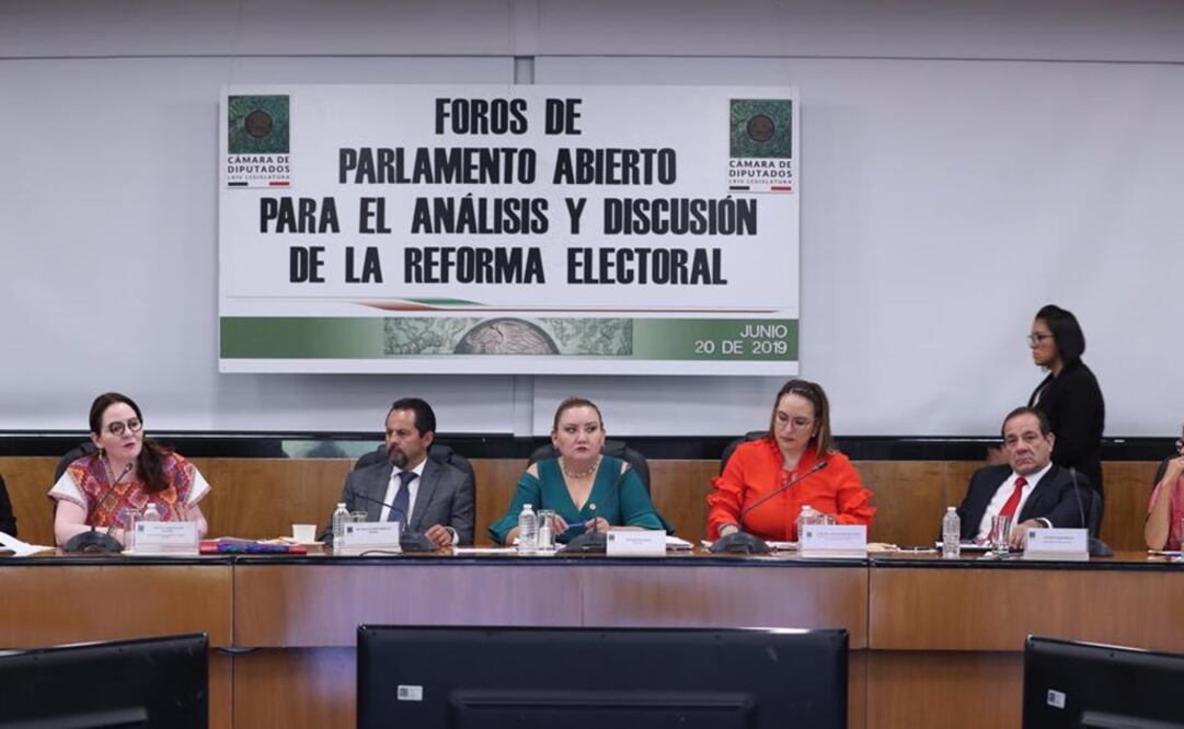 Foro sobre Reforma Electoral en la Cámara de Diputados. Foto: Cortesía